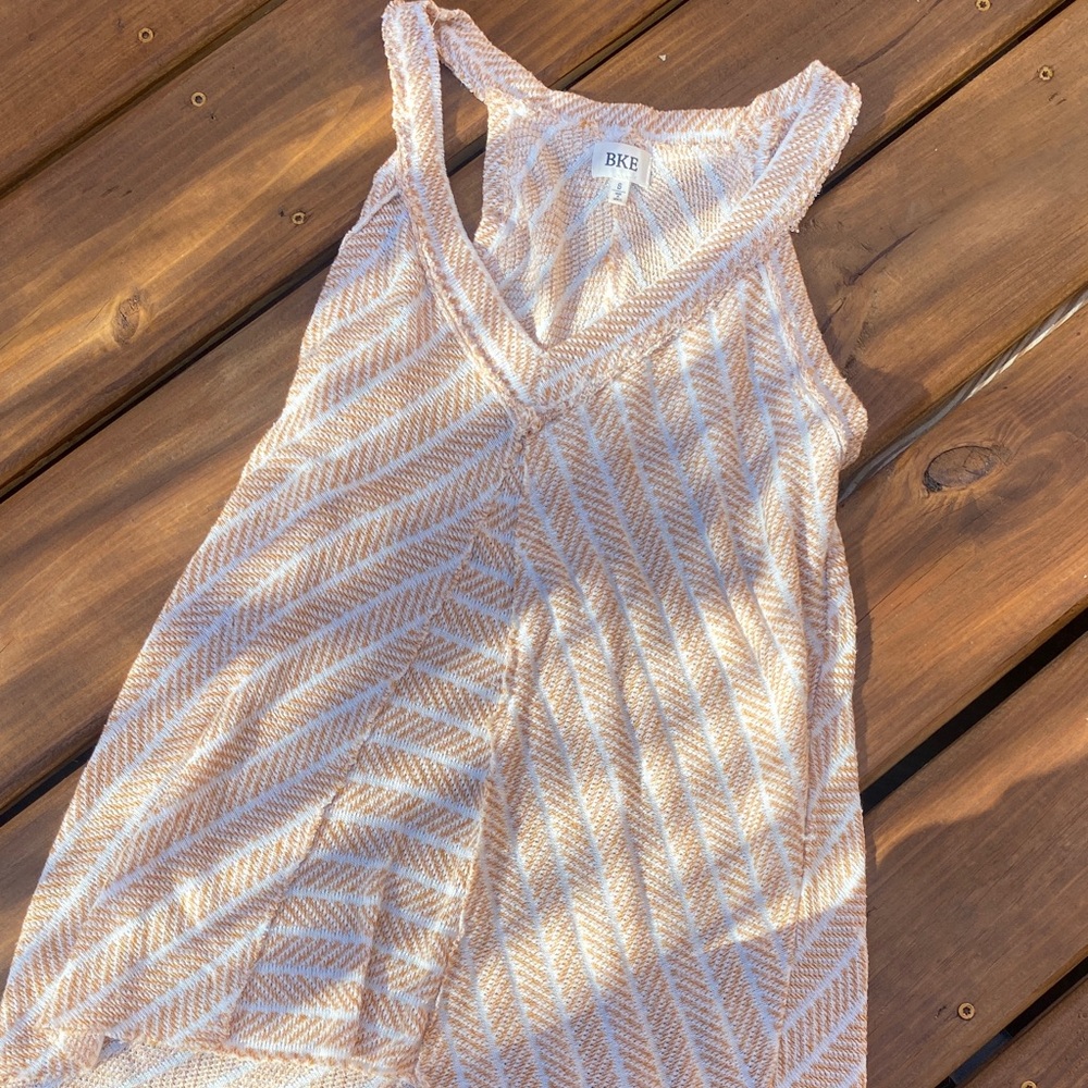 BKE sweater Chevron Pattern Tank Top